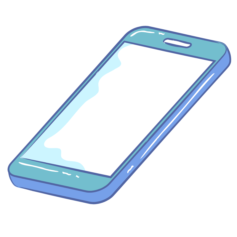 Illustration of a phone